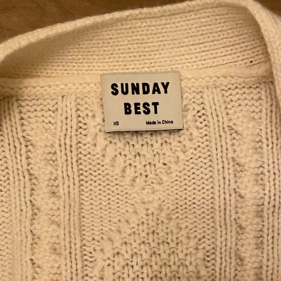 Sunday Best Cable Knit Cardigan - Picture 6 of 8